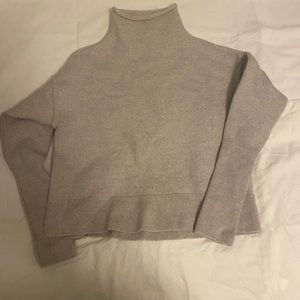 Aritzia Mock Neck Knit Sweater